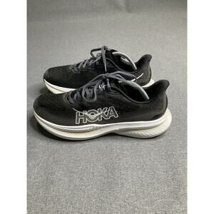 Hoka One One Men's Mach 6 Black White Size 10.5 Used